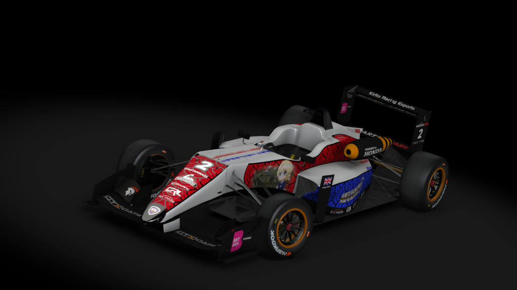 Dallara Honda F317, skin #2 KRE Zandvoort