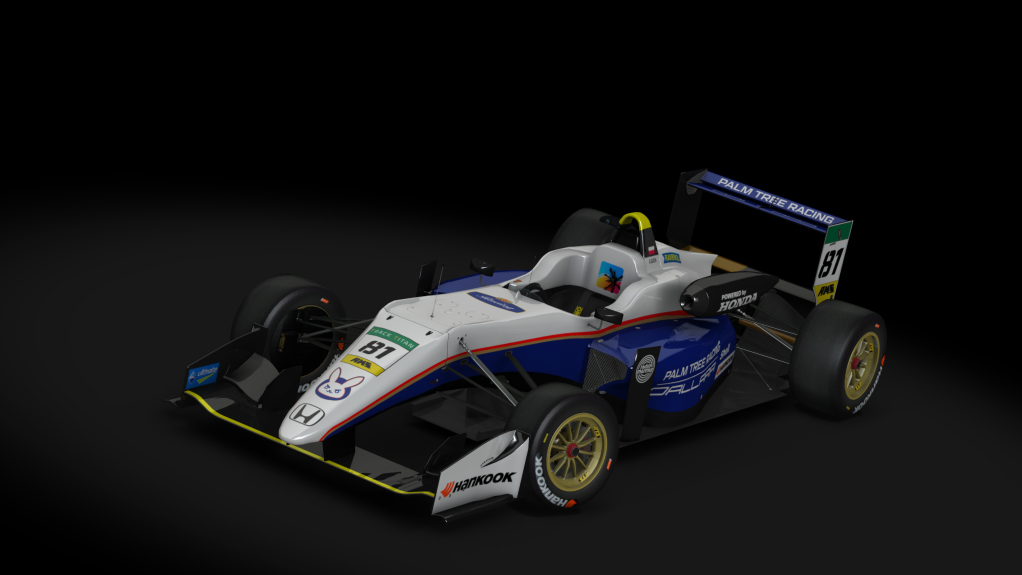 Dallara Honda F317, skin #81 Adam Guzik