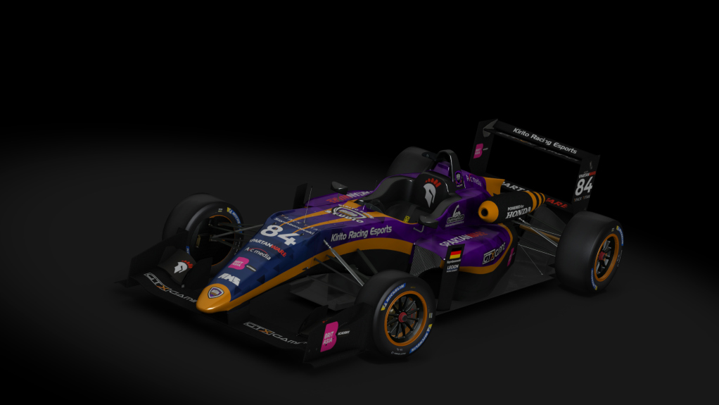 Dallara Honda F317, skin #84 Jakub Szymborowski