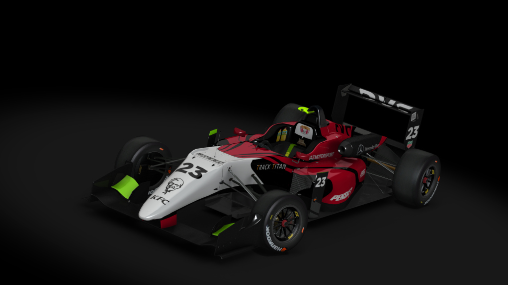 Dallara Mercedes F317, skin #23 Piorun