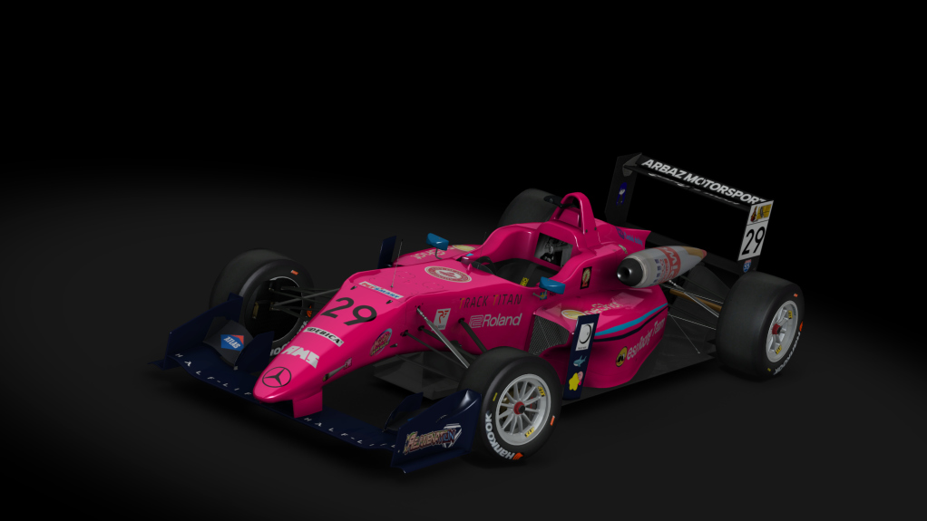 Dallara Mercedes F317, skin #29 Hatr