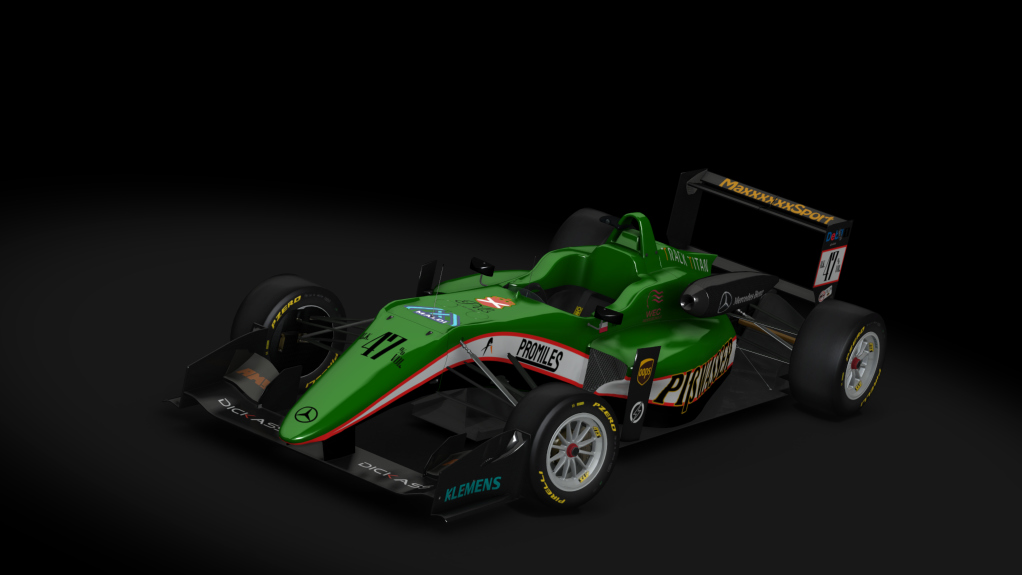 Dallara Mercedes F317, skin #47 frox