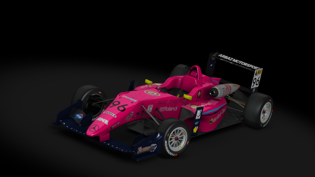 Dallara Mercedes F317, skin #96 ESA Racing Team