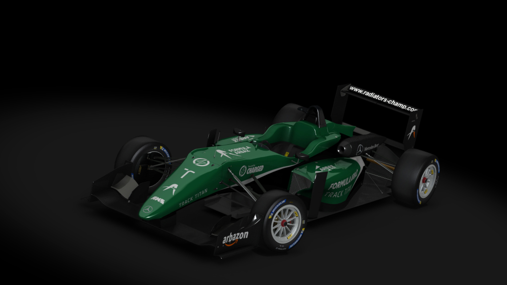 Dallara Mercedes F317, skin merc4