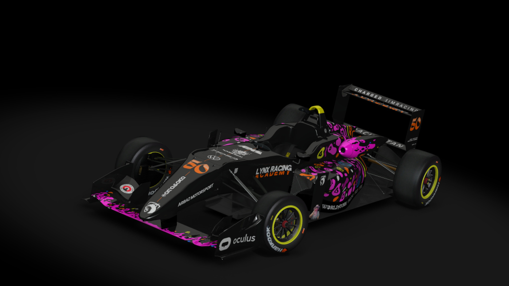 Dallara Volkswagen F317, skin #50 Lynx Racing Academy