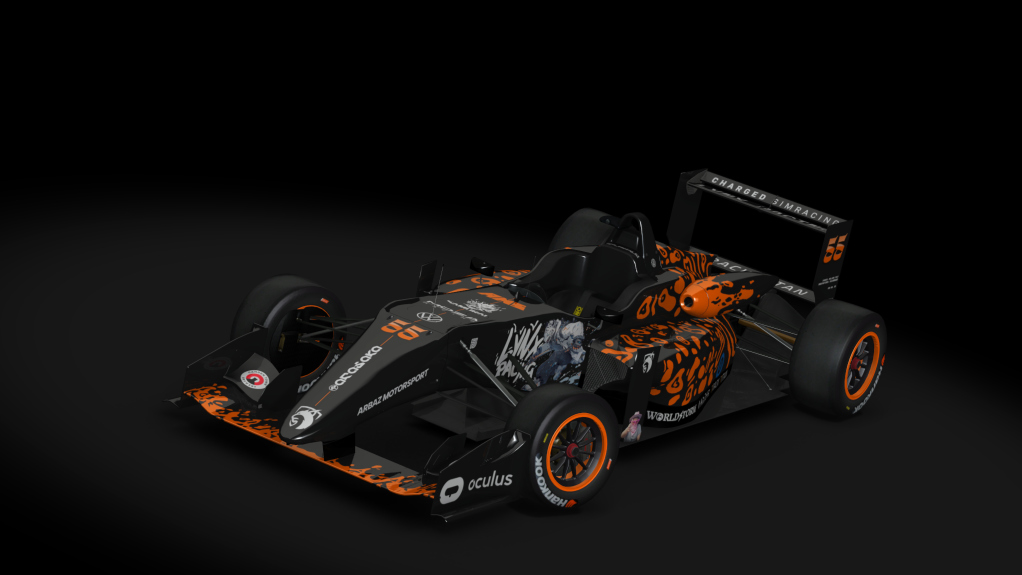 Dallara Volkswagen F317, skin #55 Lynx Racing