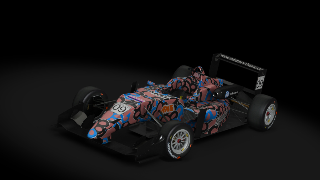 Dallara Volkswagen F317, skin #9 Kasp