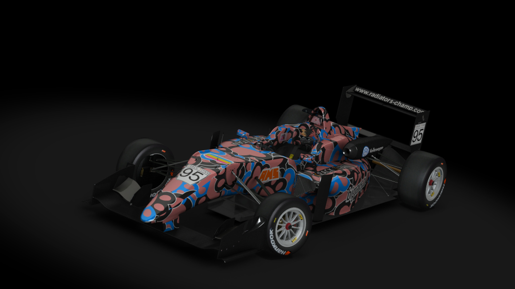 Dallara Volkswagen F317, skin #95 Dominik Zyska