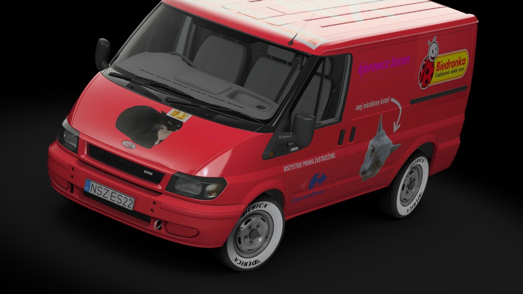 Ford Transit, skin BIEDRONA PROVO