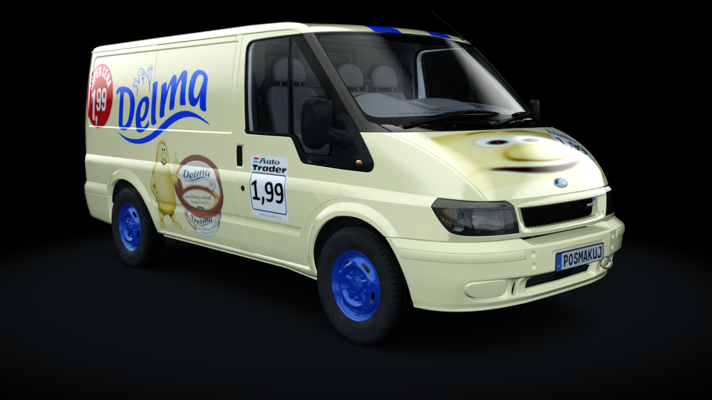 Ford Transit, skin DELMA