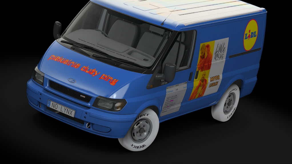 Ford Transit, skin LIDL PITERT0P