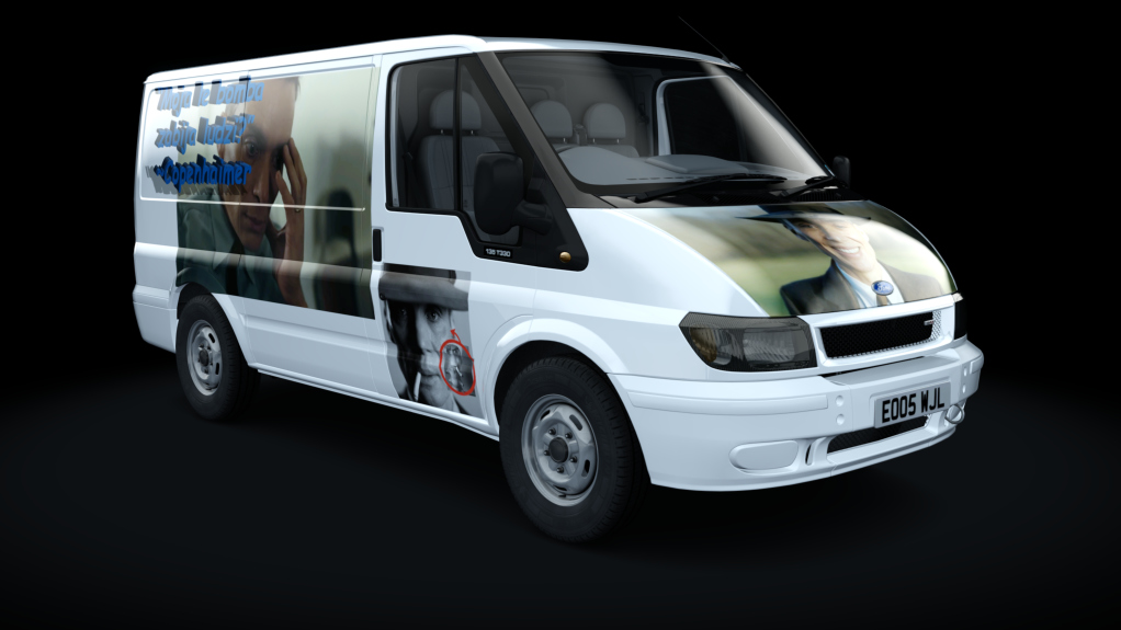 Ford Transit, skin StałemsięŚmiercią